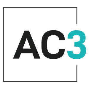 Logo AC3 fond blanc